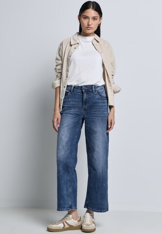 Street One Studio Wide Leg Jeans in Blau