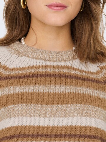 ONLY Pullover 'Abby' in Braun