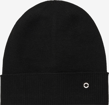 s.Oliver Mütze in Schwarz: Vorderseite