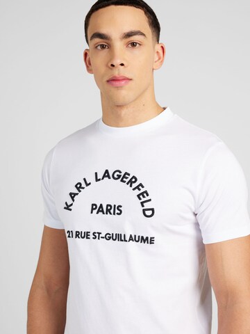 Karl Lagerfeld - Camiseta en blanco