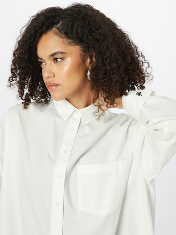 ABOUT YOU x INNA Blouse 'Dalia' in White