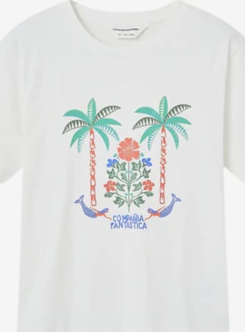 T-shirt Compania Fantastica en blanc : devant