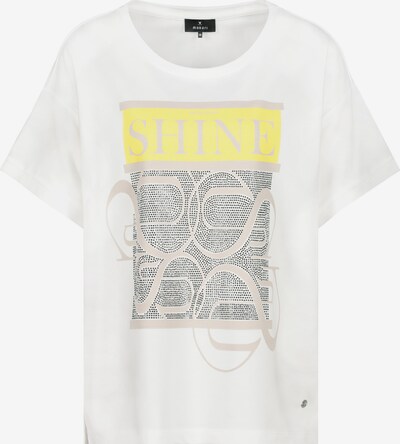 monari Camiseta en amarillo claro / gris / offwhite, Vista del producto
