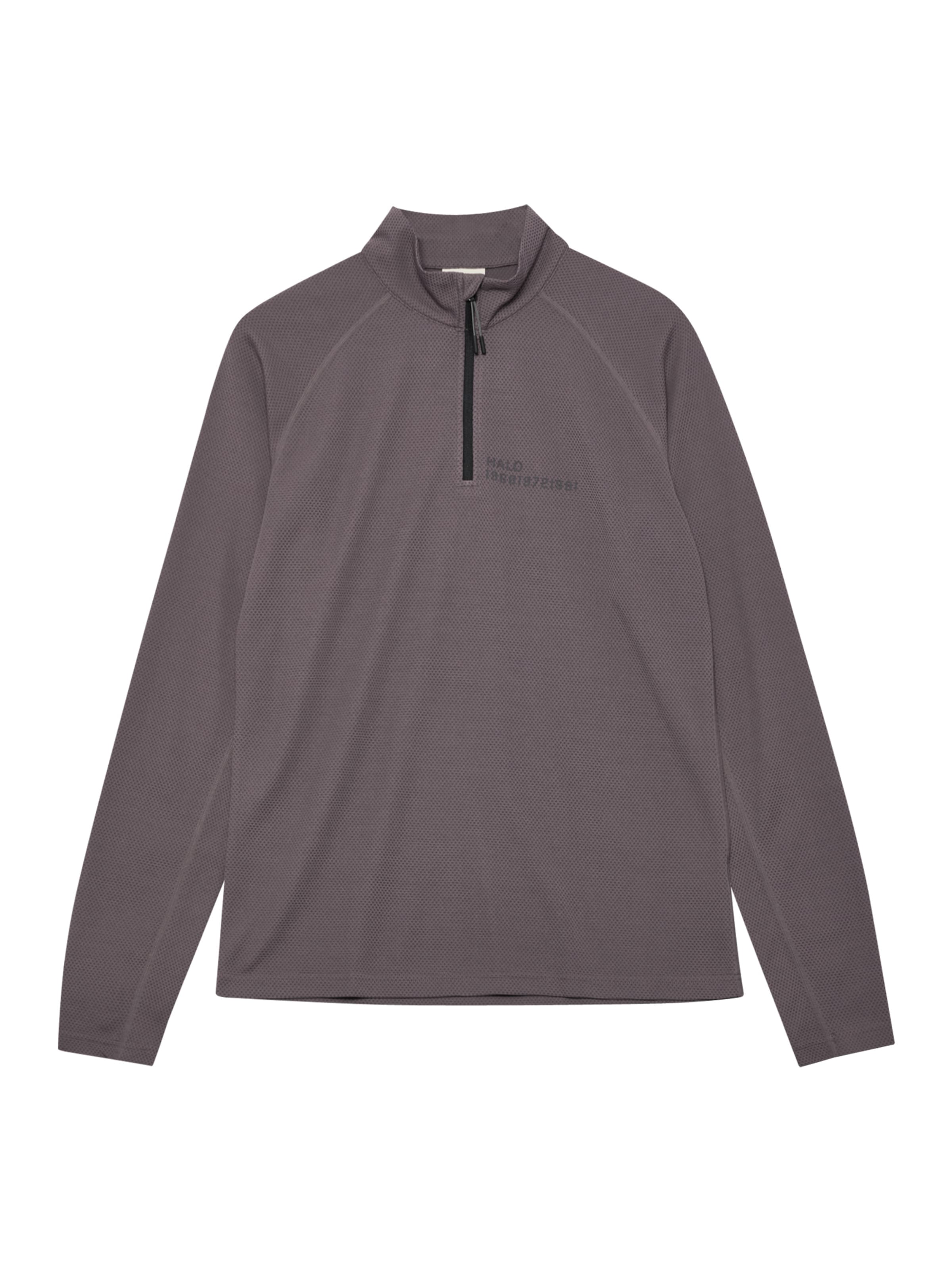 Sweat-shirt HALO en gris : devant