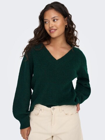 Pullover 'Ingeborg Ada' di JDY in verde: frontale