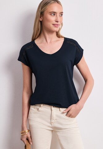 STREET ONE Shirt in Blue: front