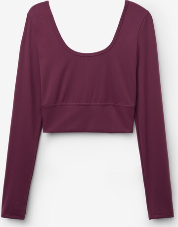 CALZEDONIA Shirt in Lila: Vorderseite