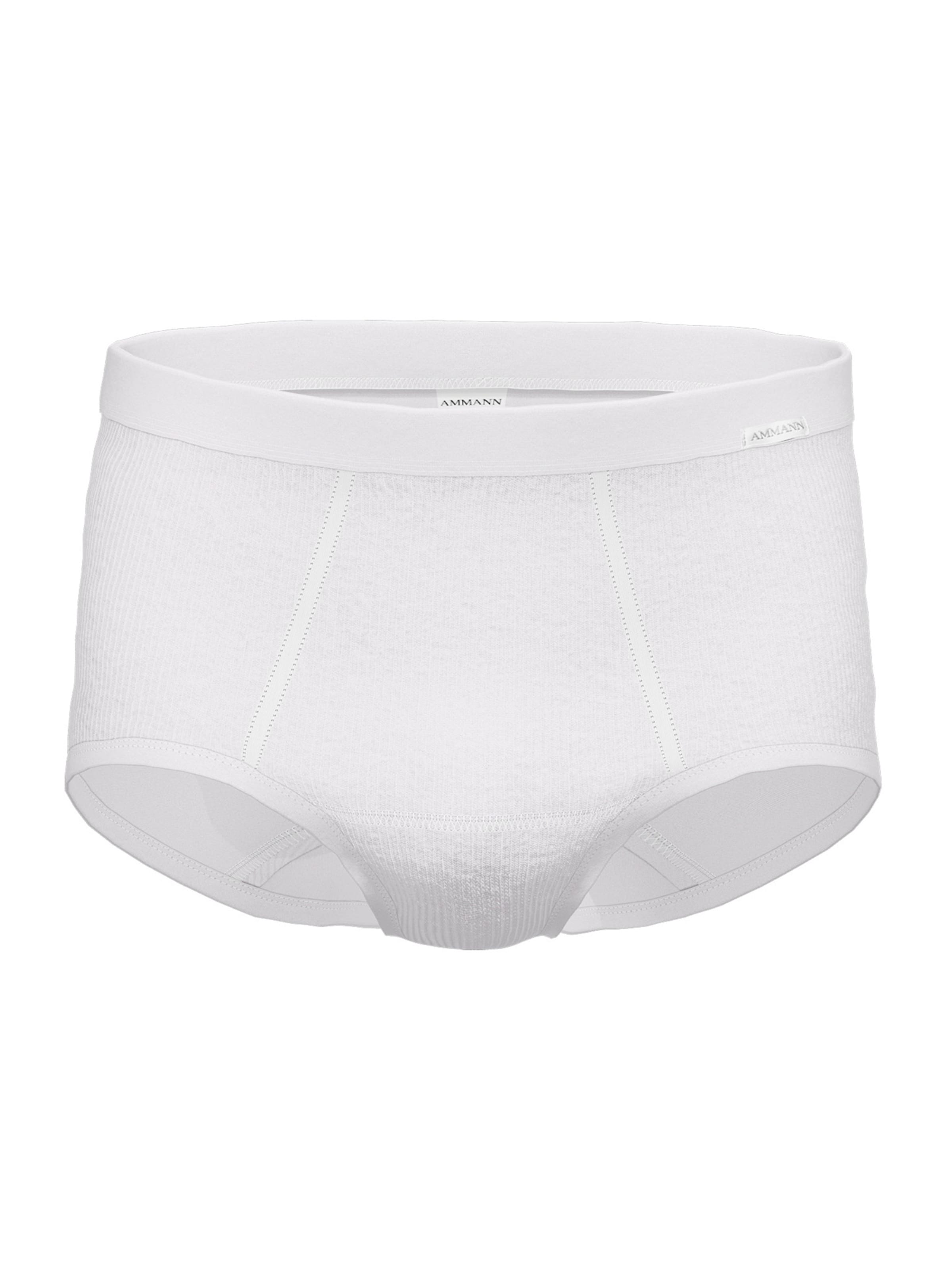 Ammann Slip ' 433 Doppelripp ' in White