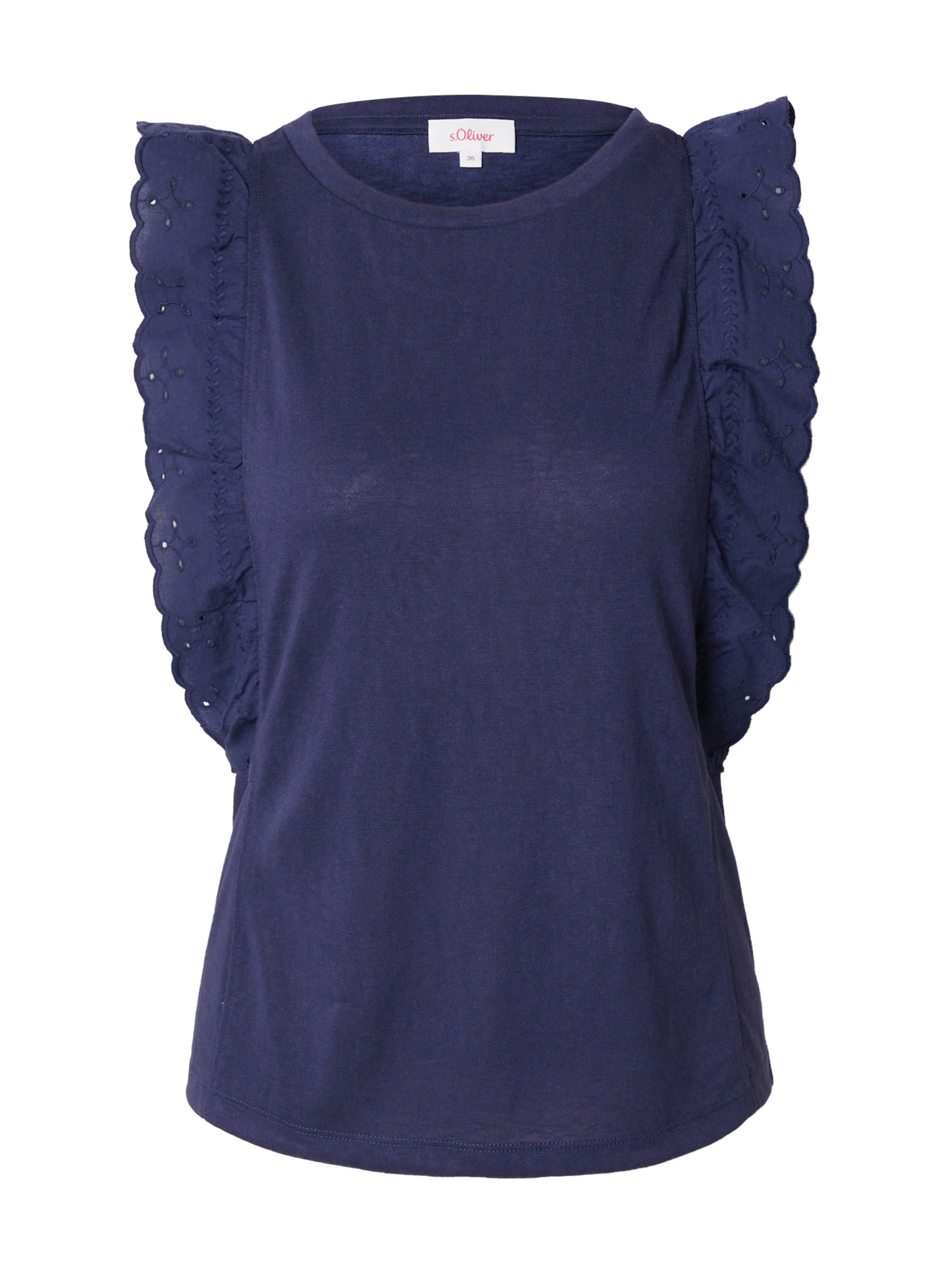 s.Oliver Tričko – modrá: přední strana