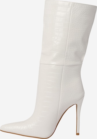 Misspap Boots in White: front