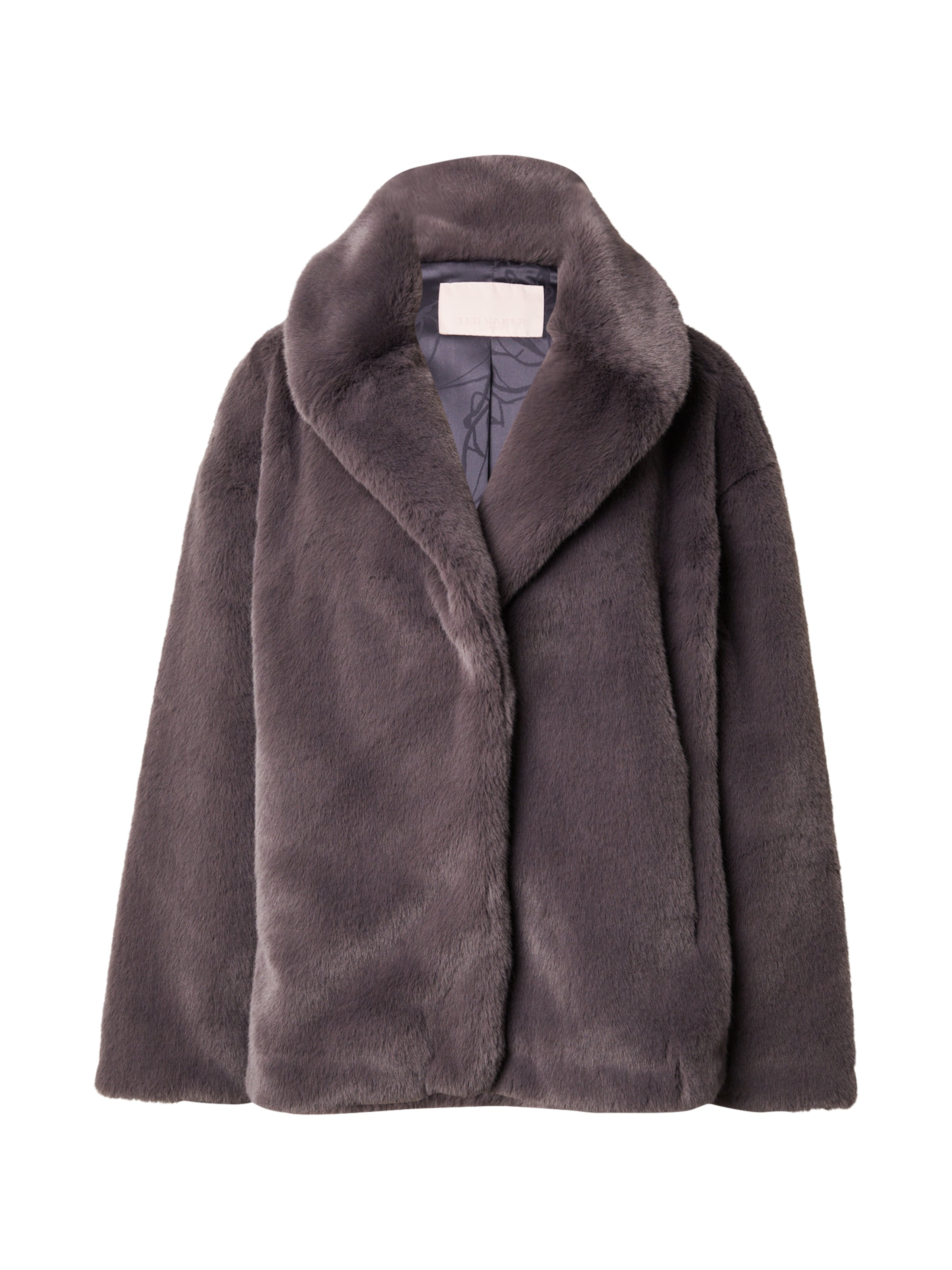 Ted Baker Χειμερινό μπουφάν 'FIELA' σε γκρι: μπροστά