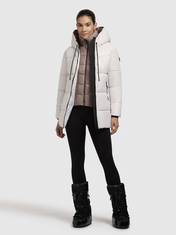 Manteau d’hiver ' Grana-YM ' khujo en blanc