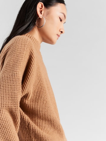 HOLLISTER Sweter w kolorze brązowy