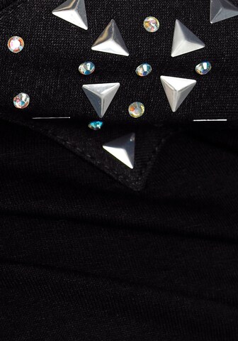 MELROSE T-Shirt in Schwarz