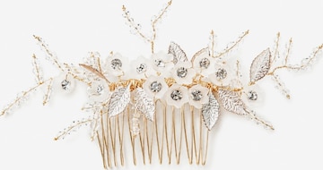 Ornement pour cheveux SallyJaneBridal en or : devant