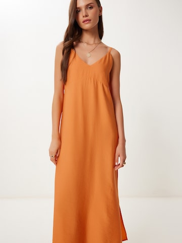 Happiness İstanbul - Vestido de verano en naranja