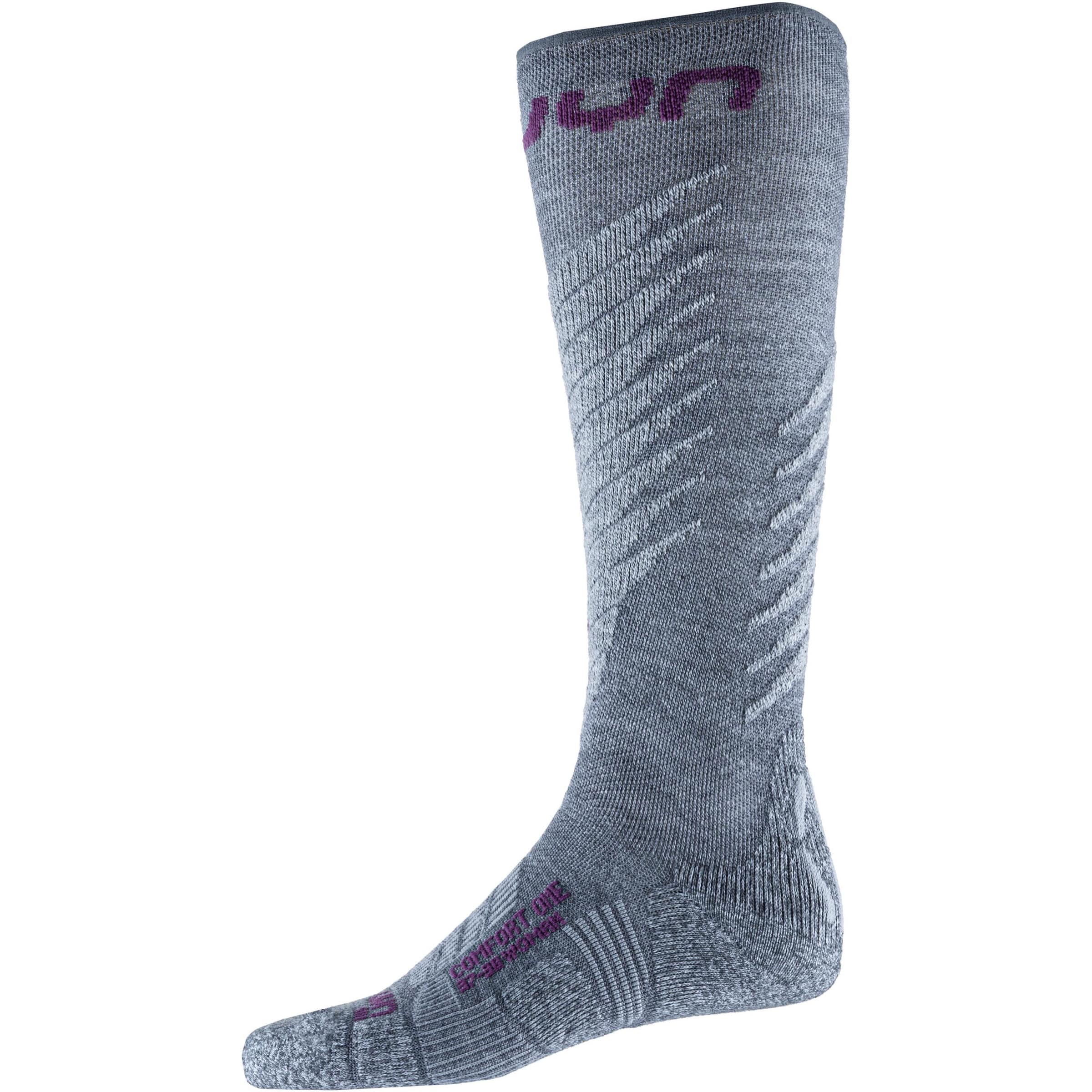 Uyn Athletic Socks 'ONE' in Grey: front
