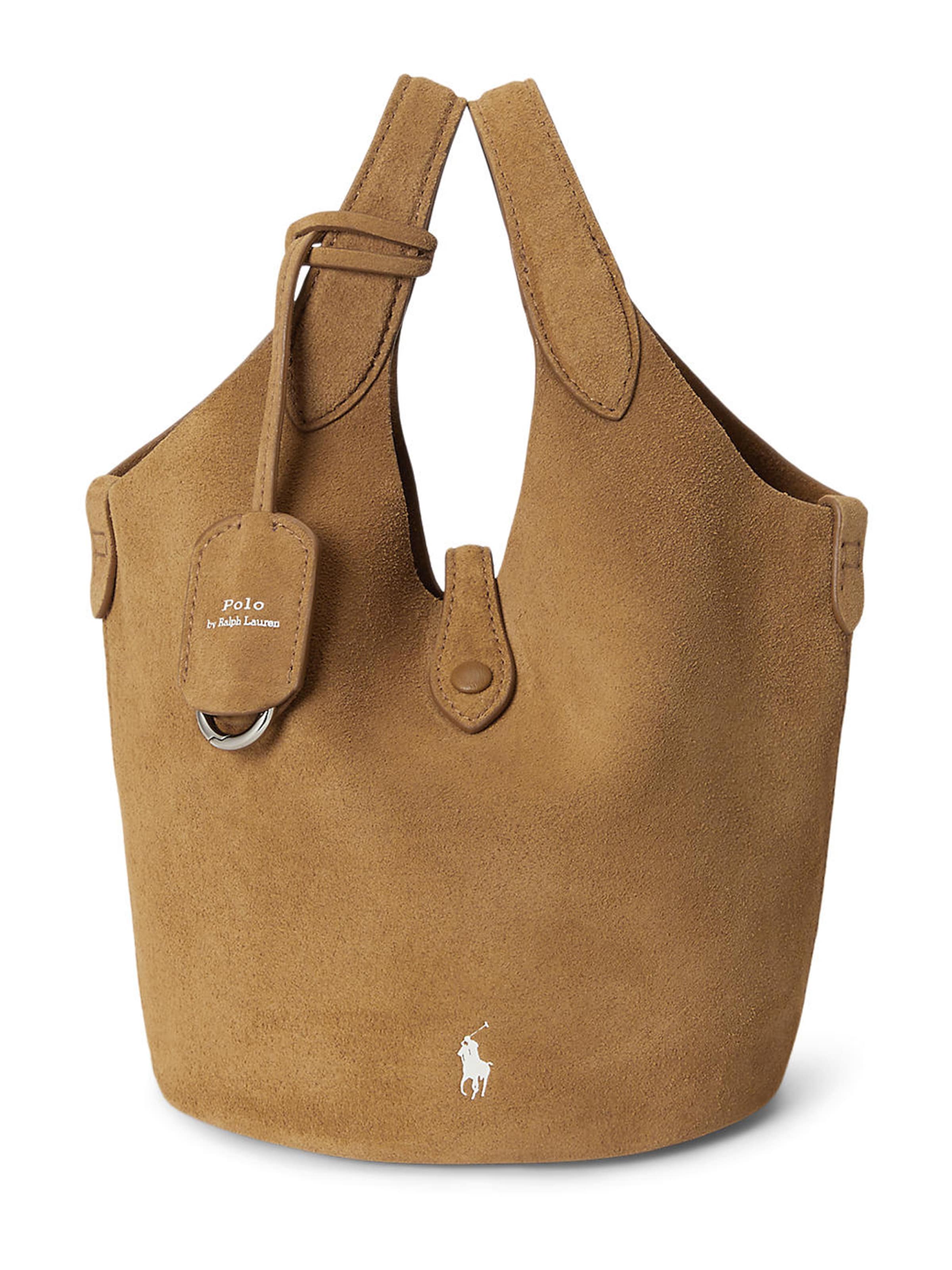 Polo Ralph Lauren Дамска чанта в кафяво: отпред