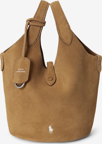 Polo Ralph Lauren Käsilaukku värissä ruskea: etupuoli