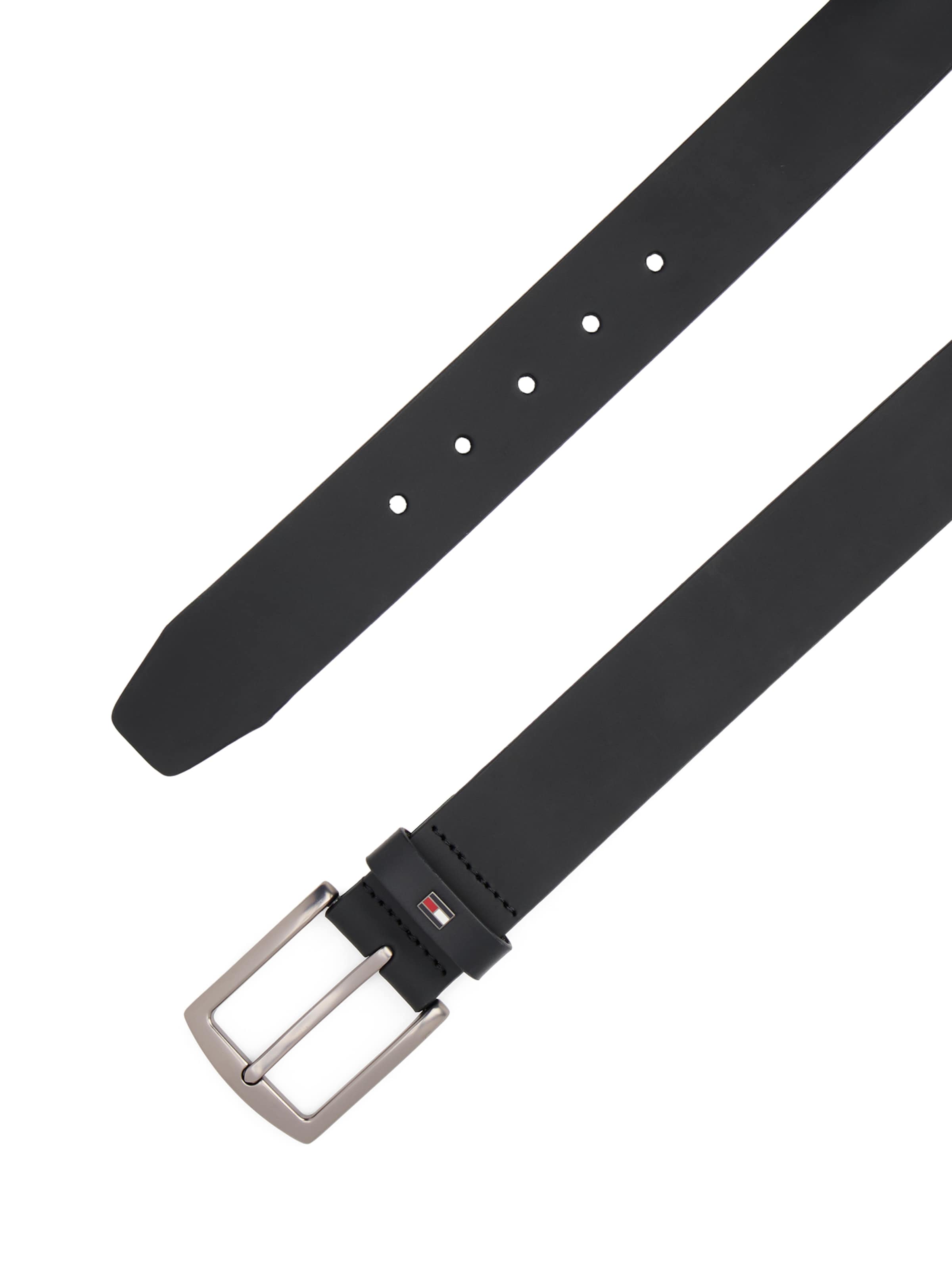 TOMMY HILFIGER Ζώνη 'DENTON 4.0' σε μαύρο