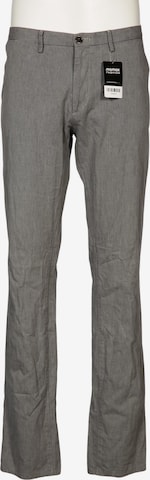 BOSS Stoffhose 40 in Grau: Vorderseite