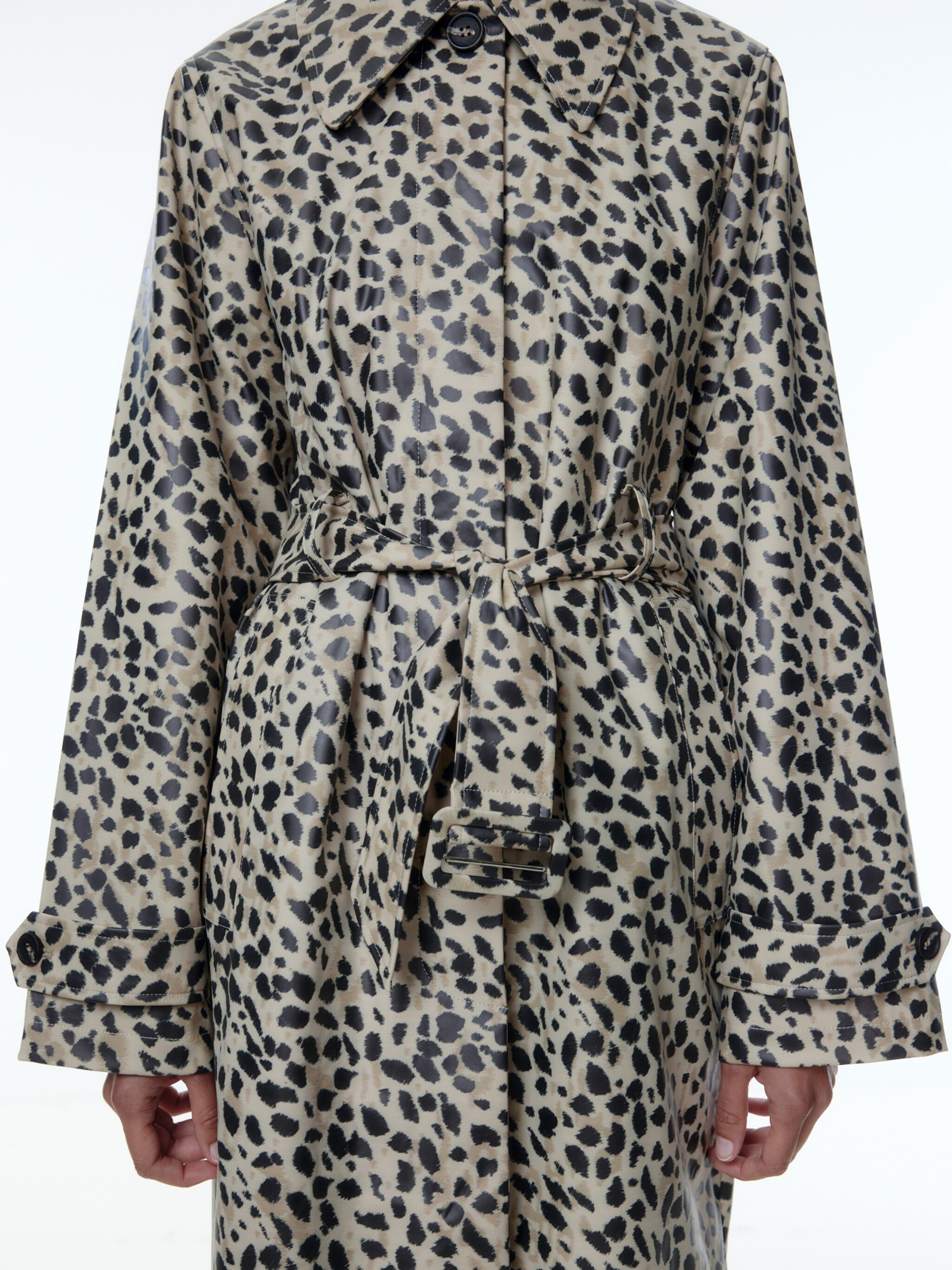 EDITED Produits Manteau mi-saison 'Minna' noisette