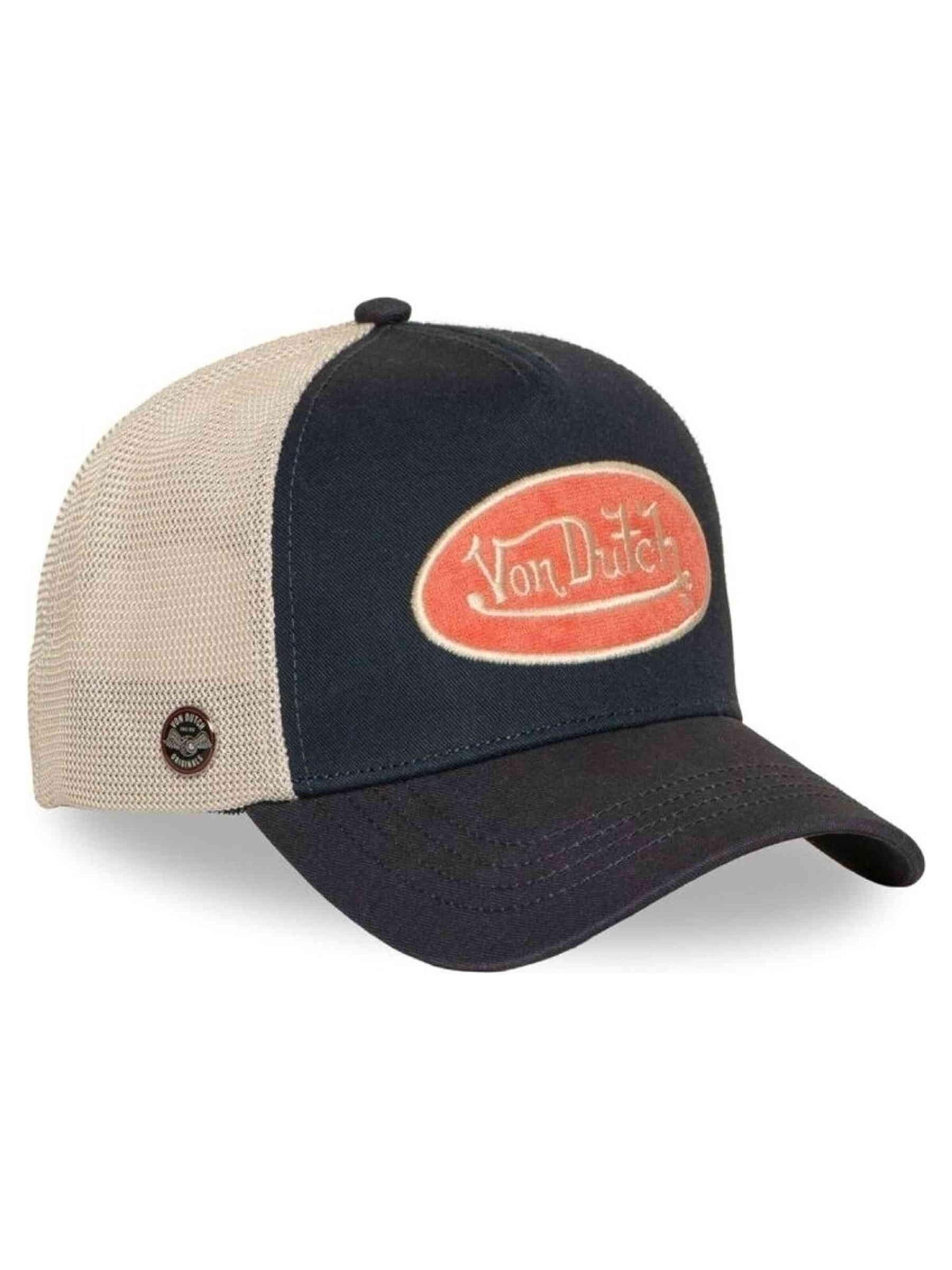 Von Dutch - Gorra 'Gorra von dutch marino terry patch orange blue trucker cap' en azul