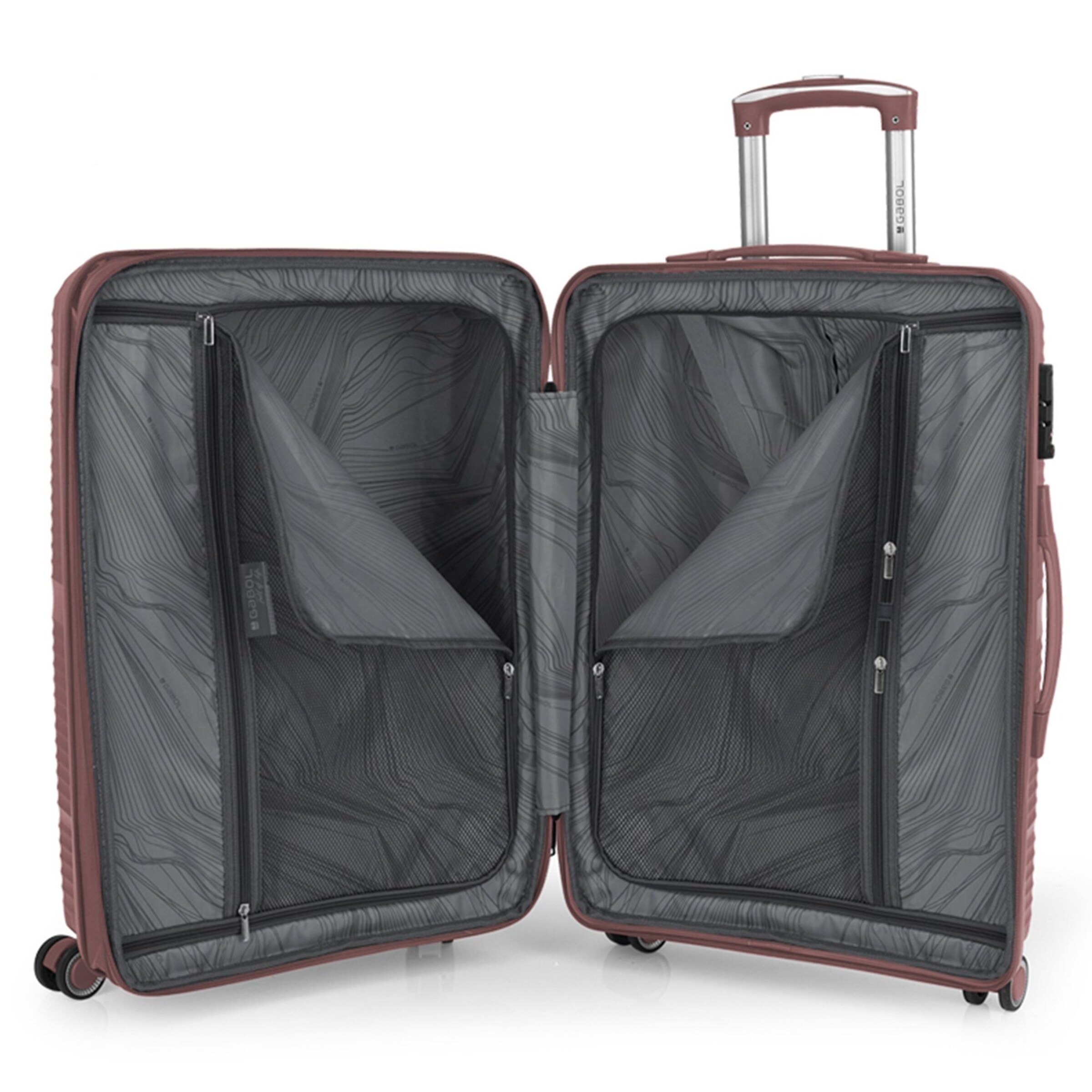 Gabol Suitcase Set 'Akane' in Pink