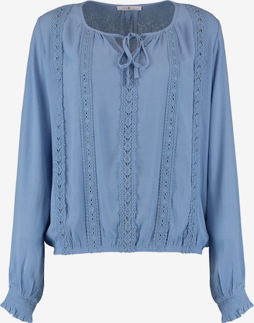 Hailys Blouse 'Ro44my' in Blauw: voorkant