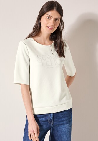 CECIL T-Shirt in Weiß: Vorderseite