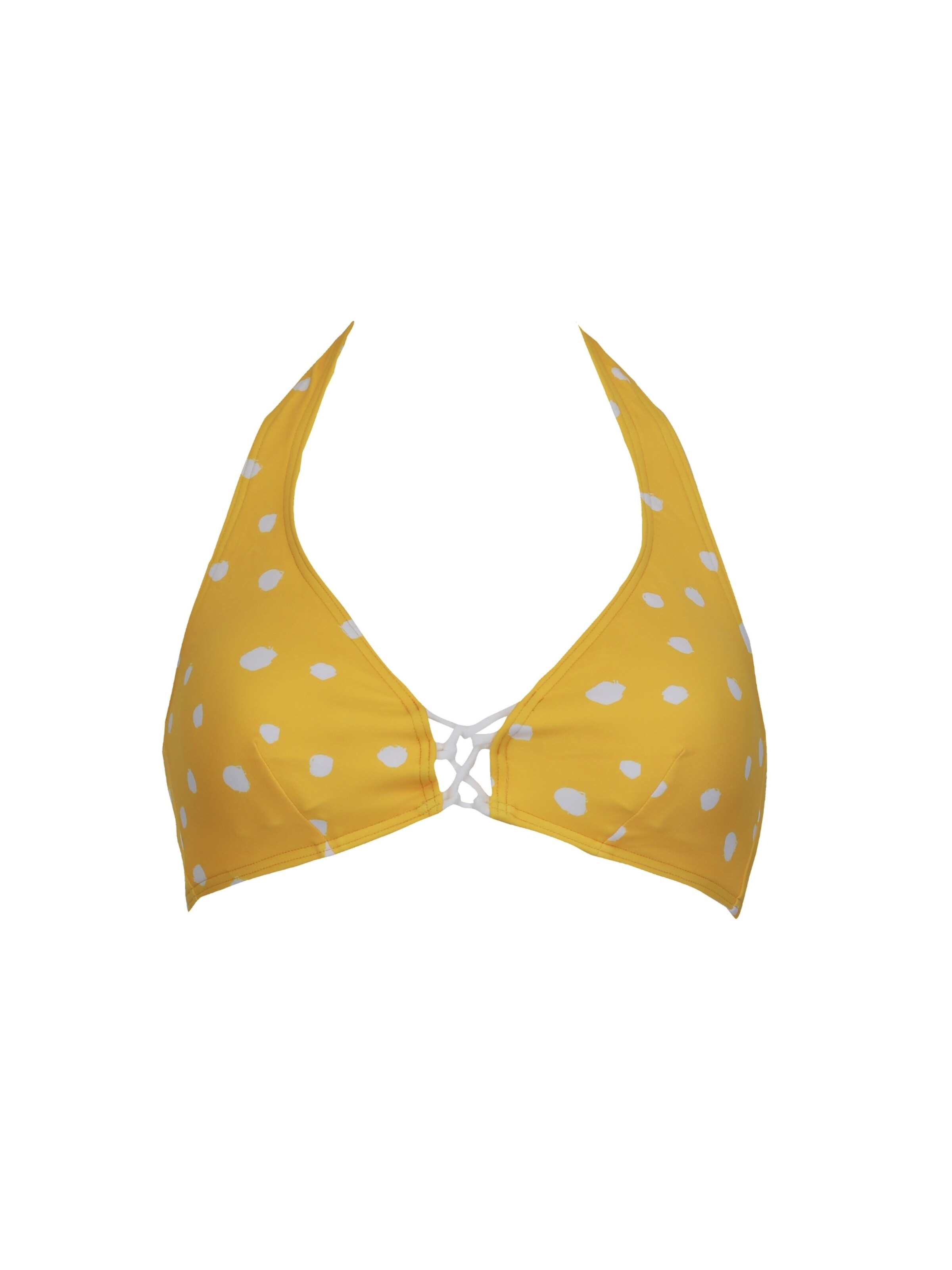 Triangle Hauts de bikini VIVID en jaune : devant