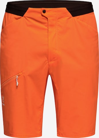 Haglöfs Regular Outdoor Pants 'L.I.M Fuse' in Orange: front