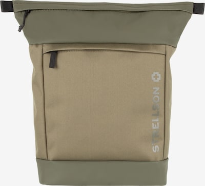 STRELLSON Rucksack 'Alperton Sebastian Daypack' in beige / oliv, Produktansicht