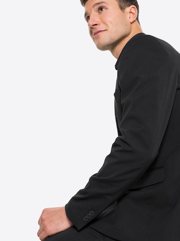 Casual Friday - regular Chaqueta tipo saco para negocios 'Bernd' en negro