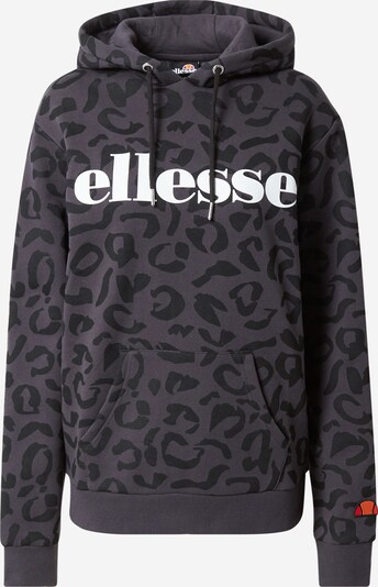 ELLESSE Sweatshirt 'Larg' i grå / oransje / svart / hvit, Produktvisning