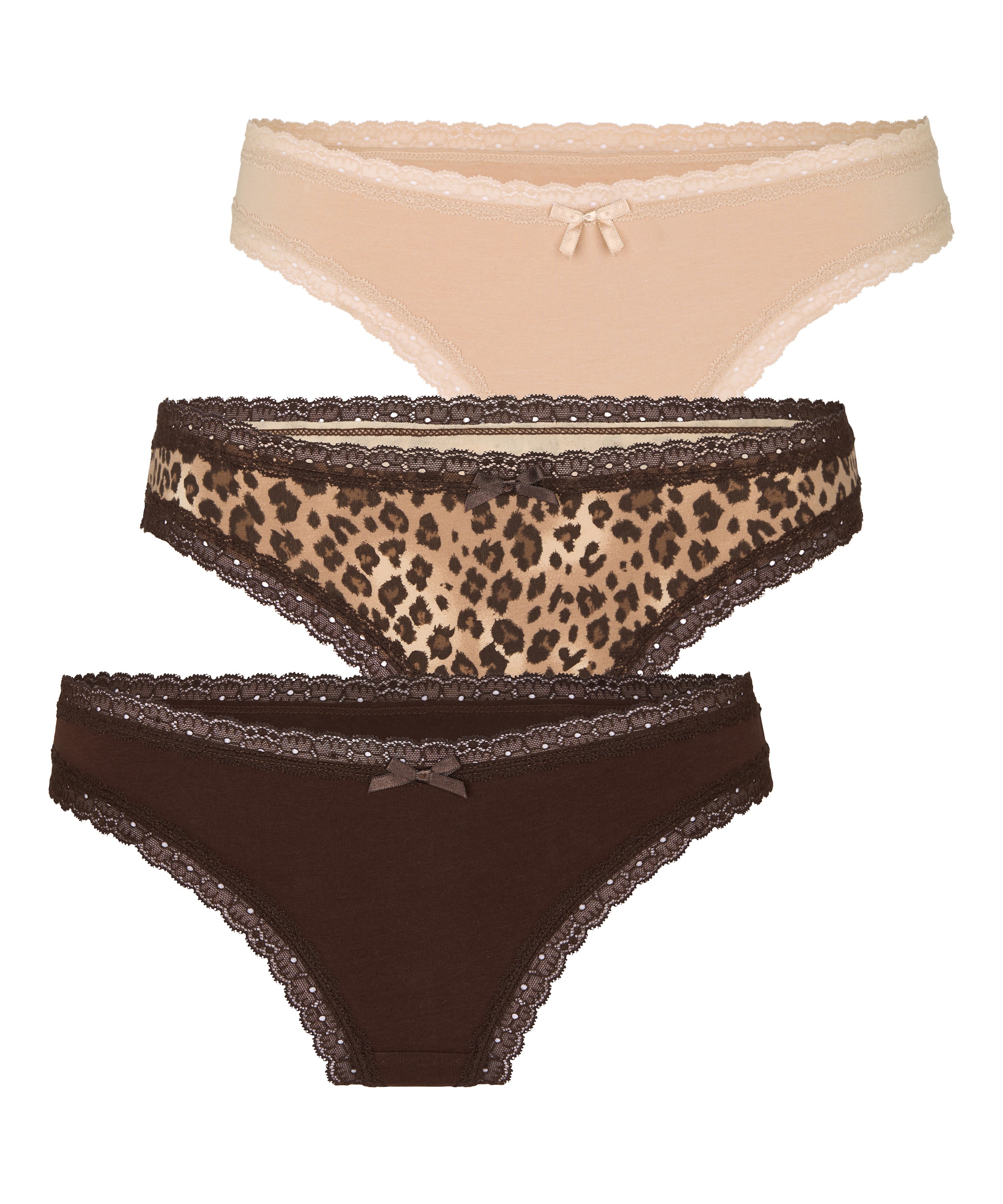 String Hunkemöller en beige : devant