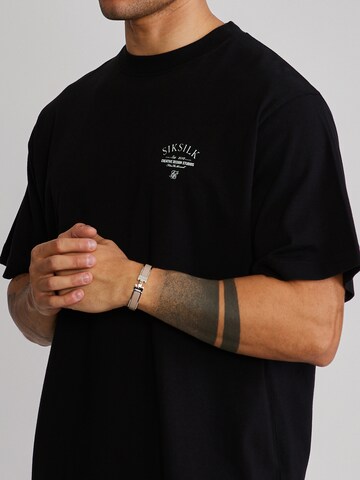 T-Shirt SikSilk en noir