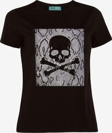TOOche Shirt 'Totenkopf' in Black: front