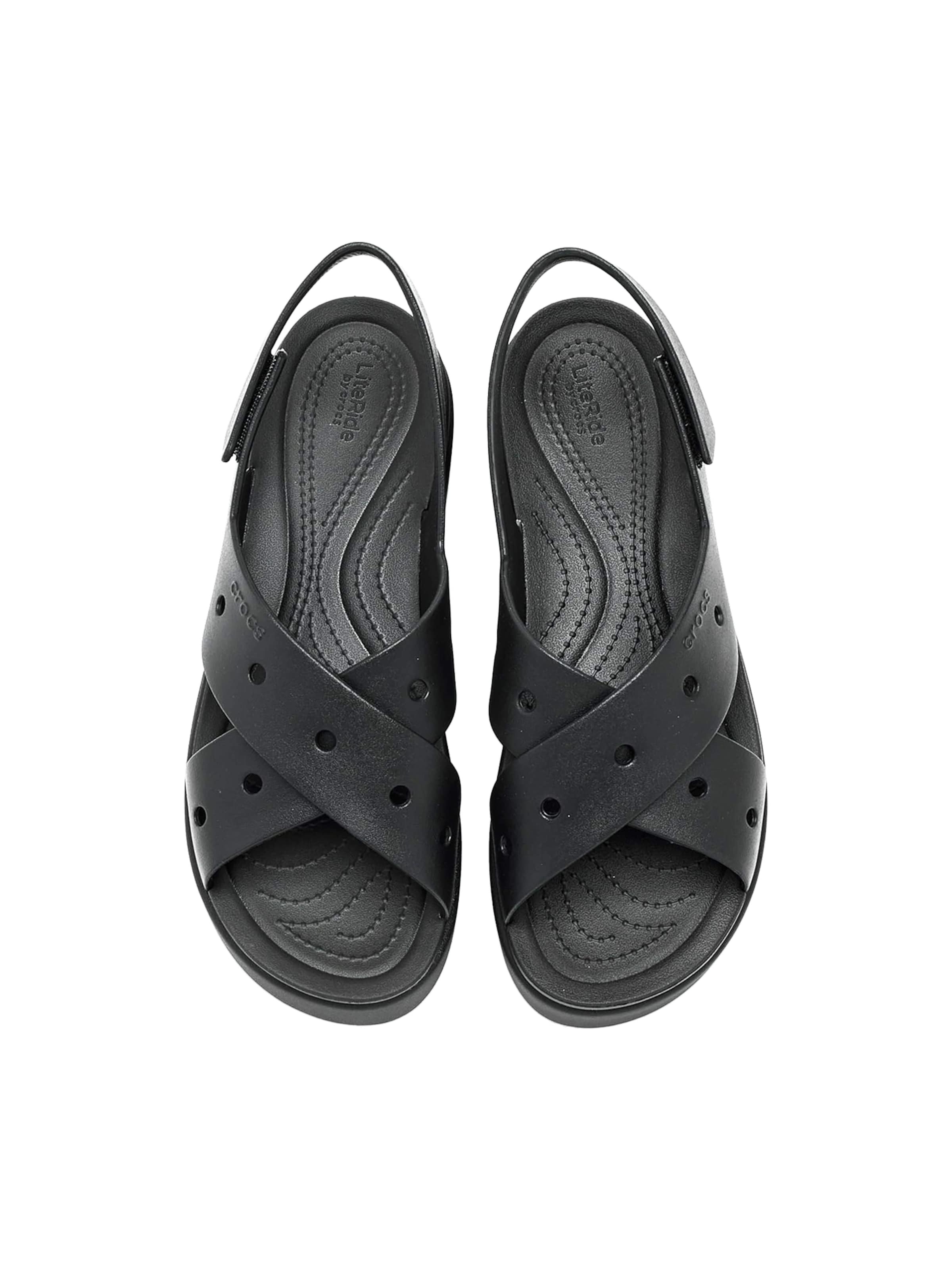 Sandales Crocs en noir