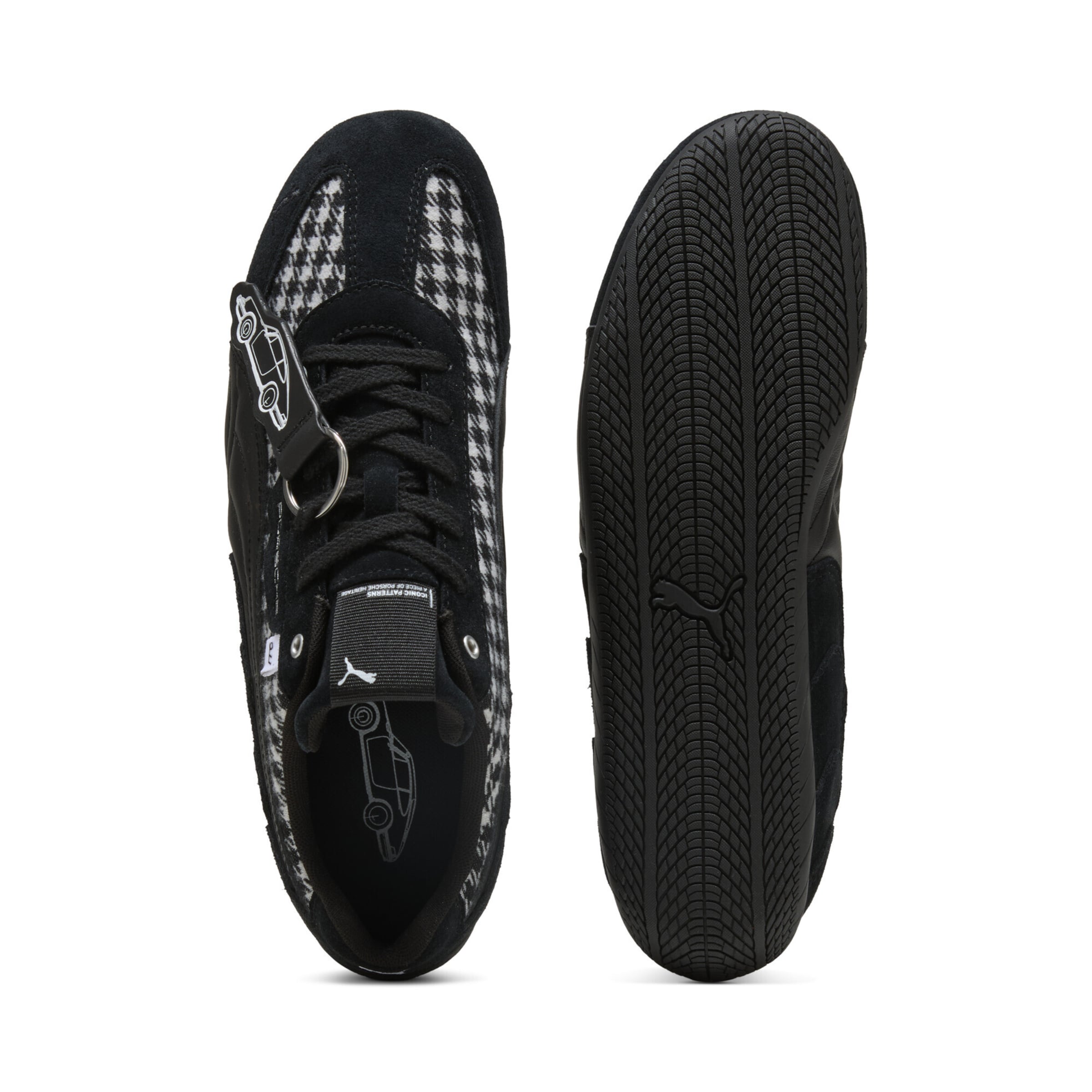 PUMA Platform trainers 'Porsche Legacy Speedcat Pepita' in Black