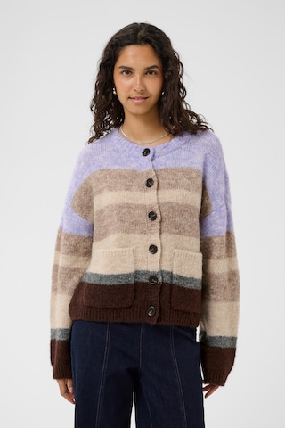 SAINT TROPEZ Strickjacke in Mischfarben: Vorderseite