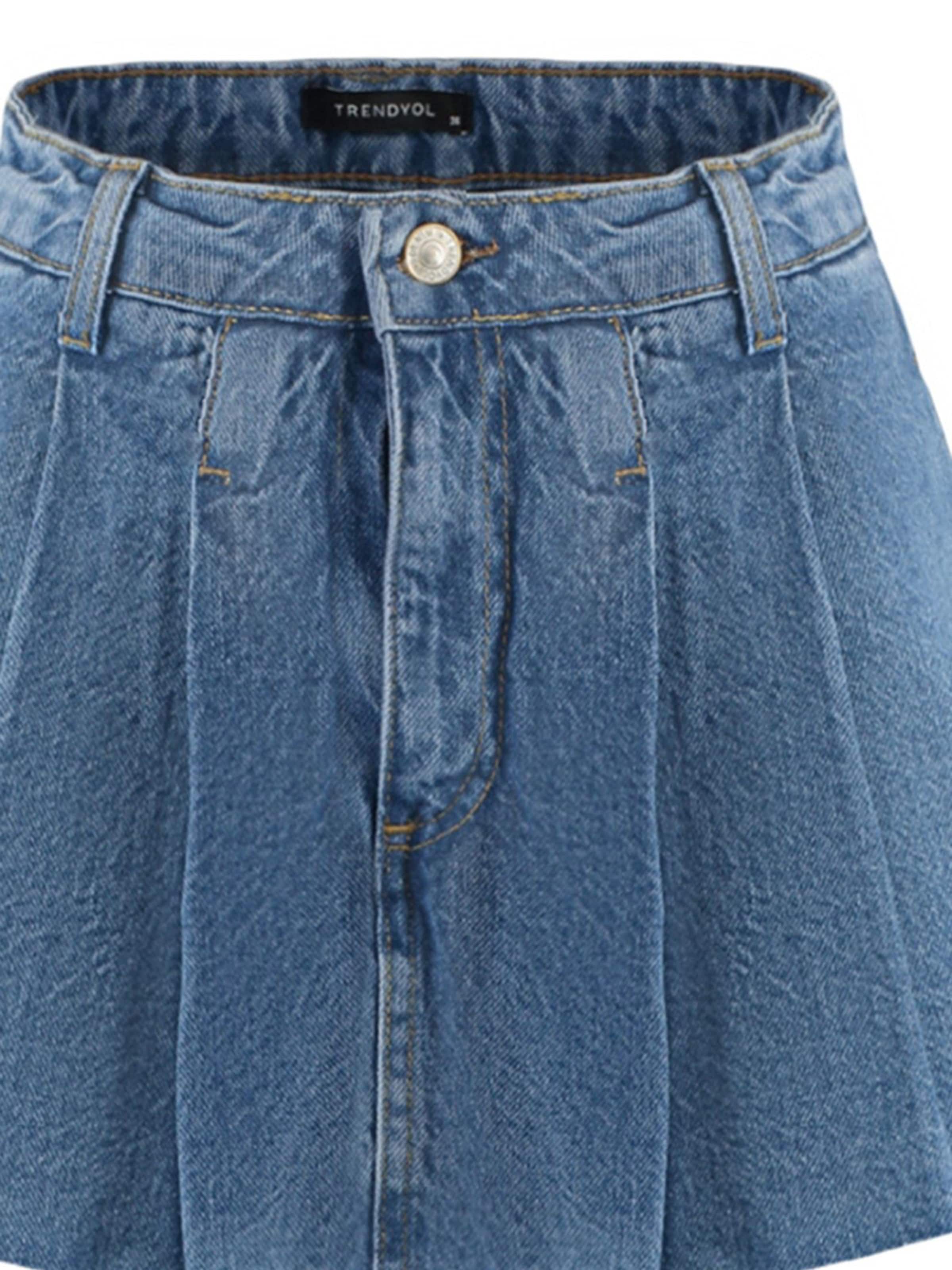 Trendyol Loose fit Skirt in Blue