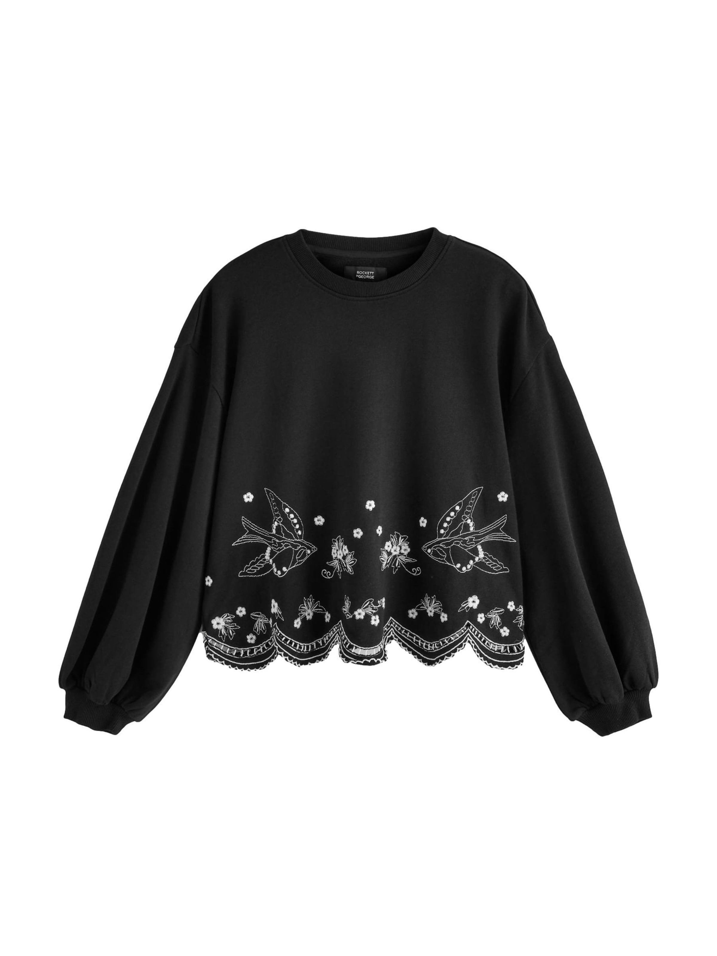 Rockett St George Sweatshirt i sort: forside