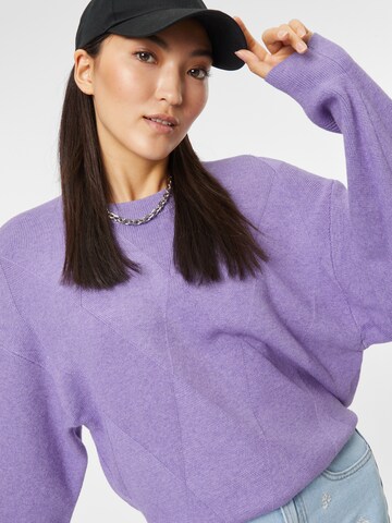 MSCH COPENHAGEN Sweter 'Britta' w kolorze fioletowy