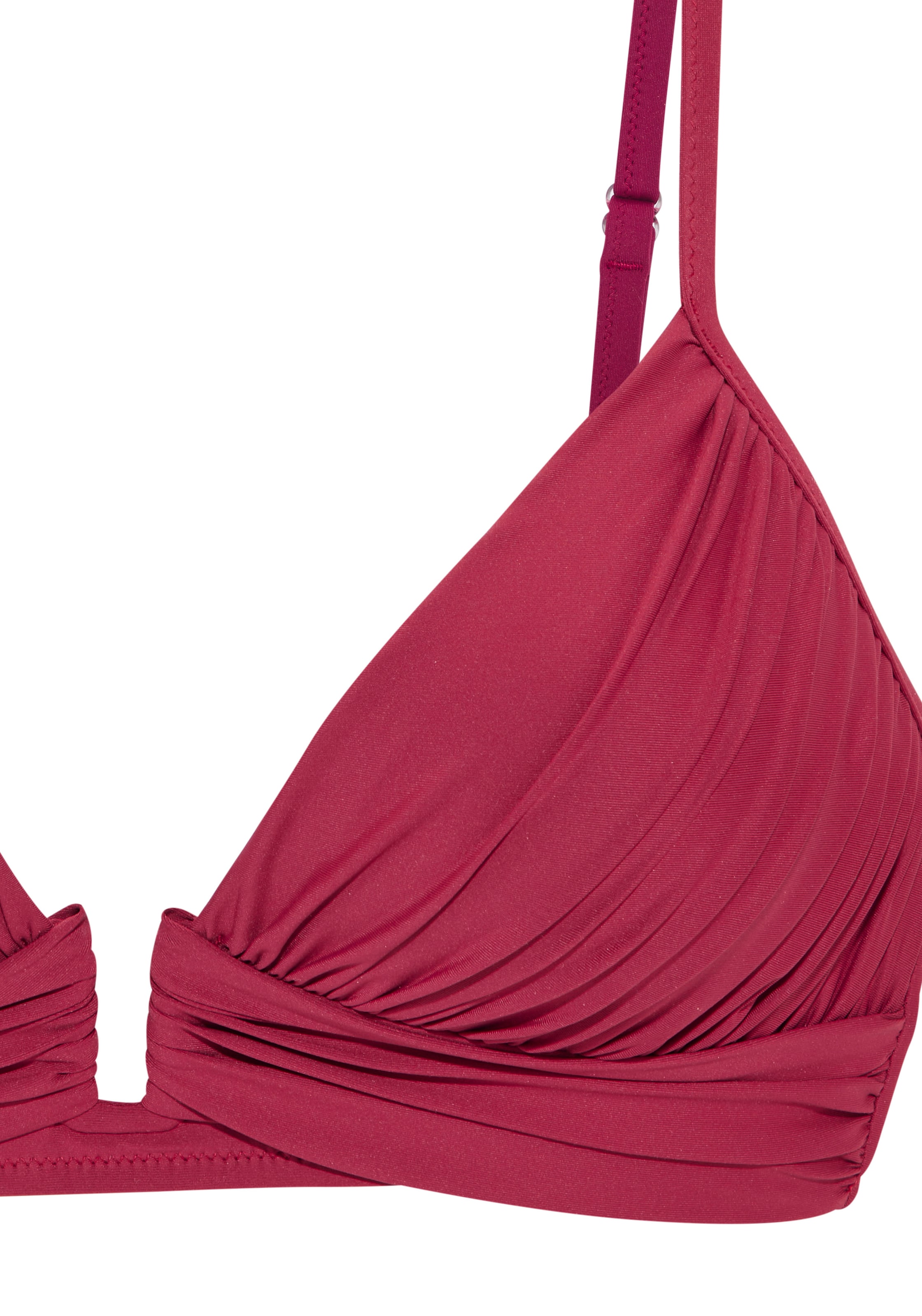 LASCANA Triangel Bikini in Rot