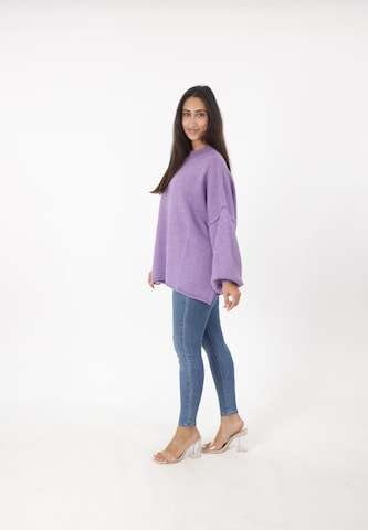 Elara Pullover in Lila