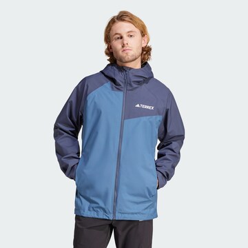 ADIDAS TERREX Outdoorjacke 'Multi 2L' in Blau: predná strana