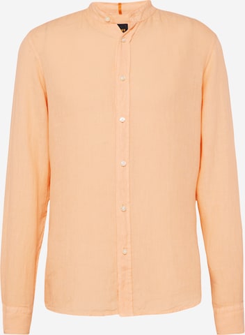 BOSS Orange Button Up Shirt 'Race' in Orange: front