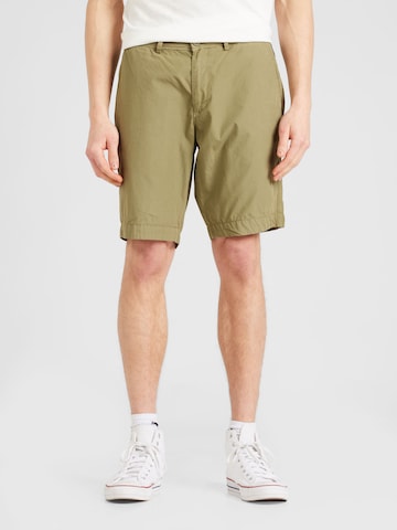 Regular Pantalon chino 'NAKURU' NAPAPIJRI en vert : devant