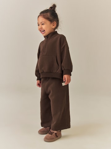 Wide Leg Pantalon Next en marron